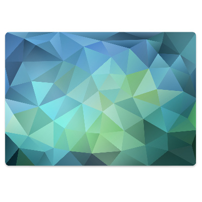 Covoras pentru protectie pardosea Fantezie albastră