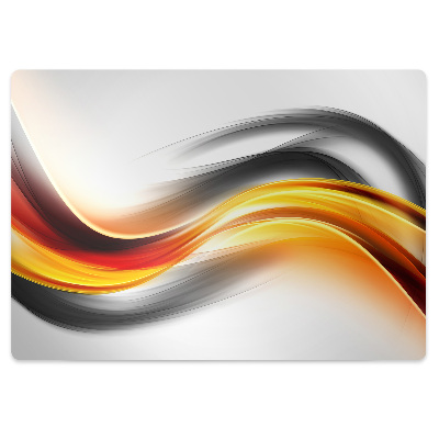 Protectie podea scaun Fantezie portocalie