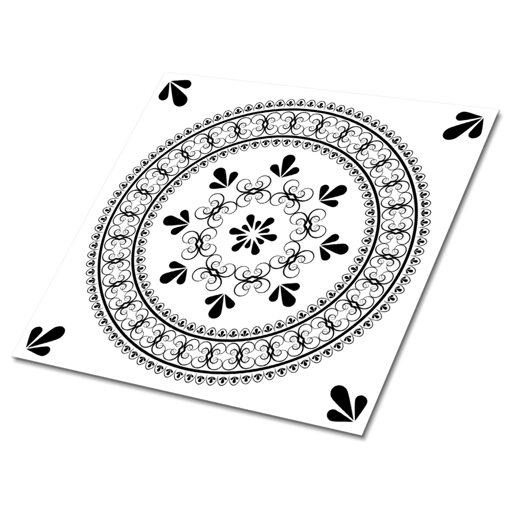 Plăci de vinil autoadezive motiv oriental