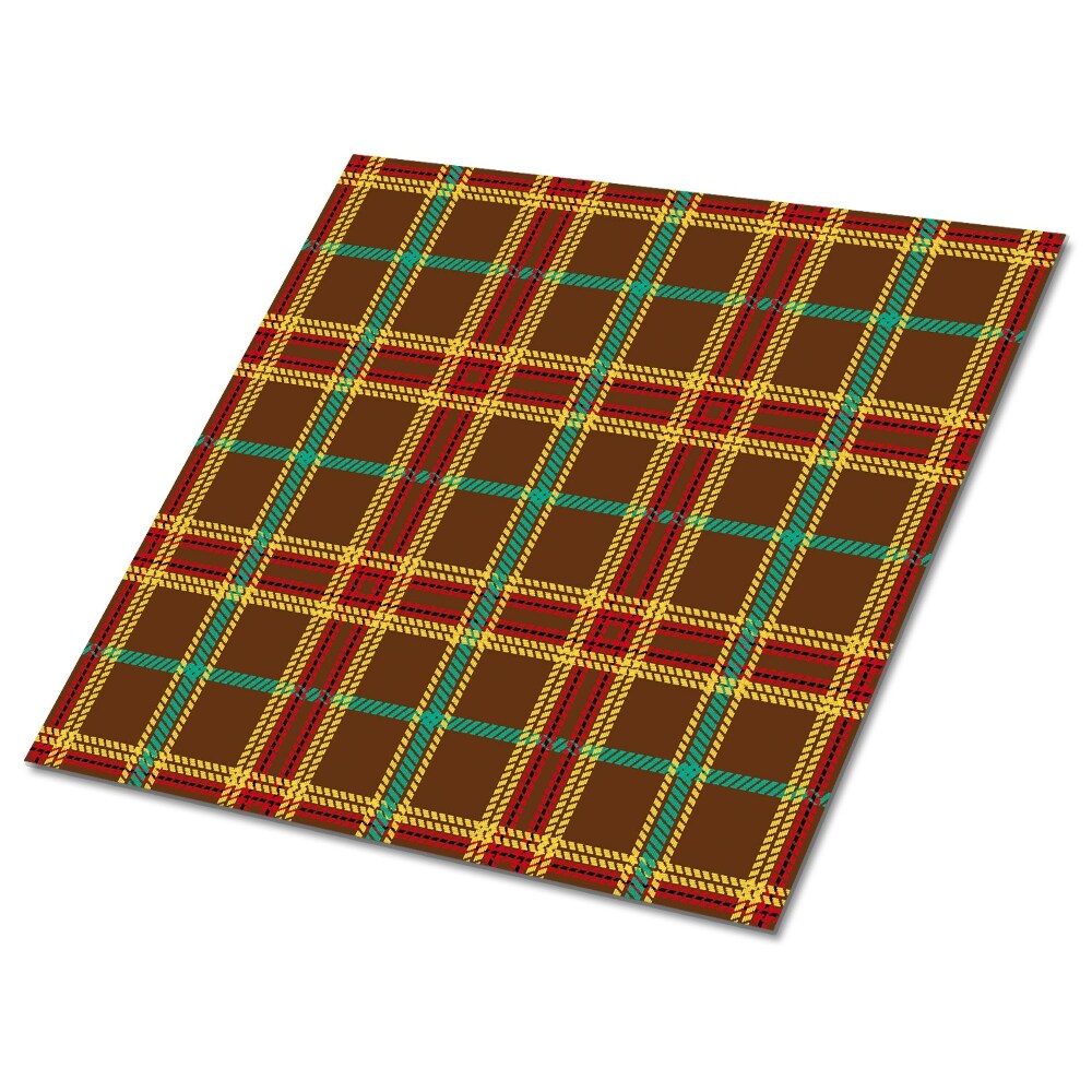 Plăci din pvc autoadezive Gratar maro