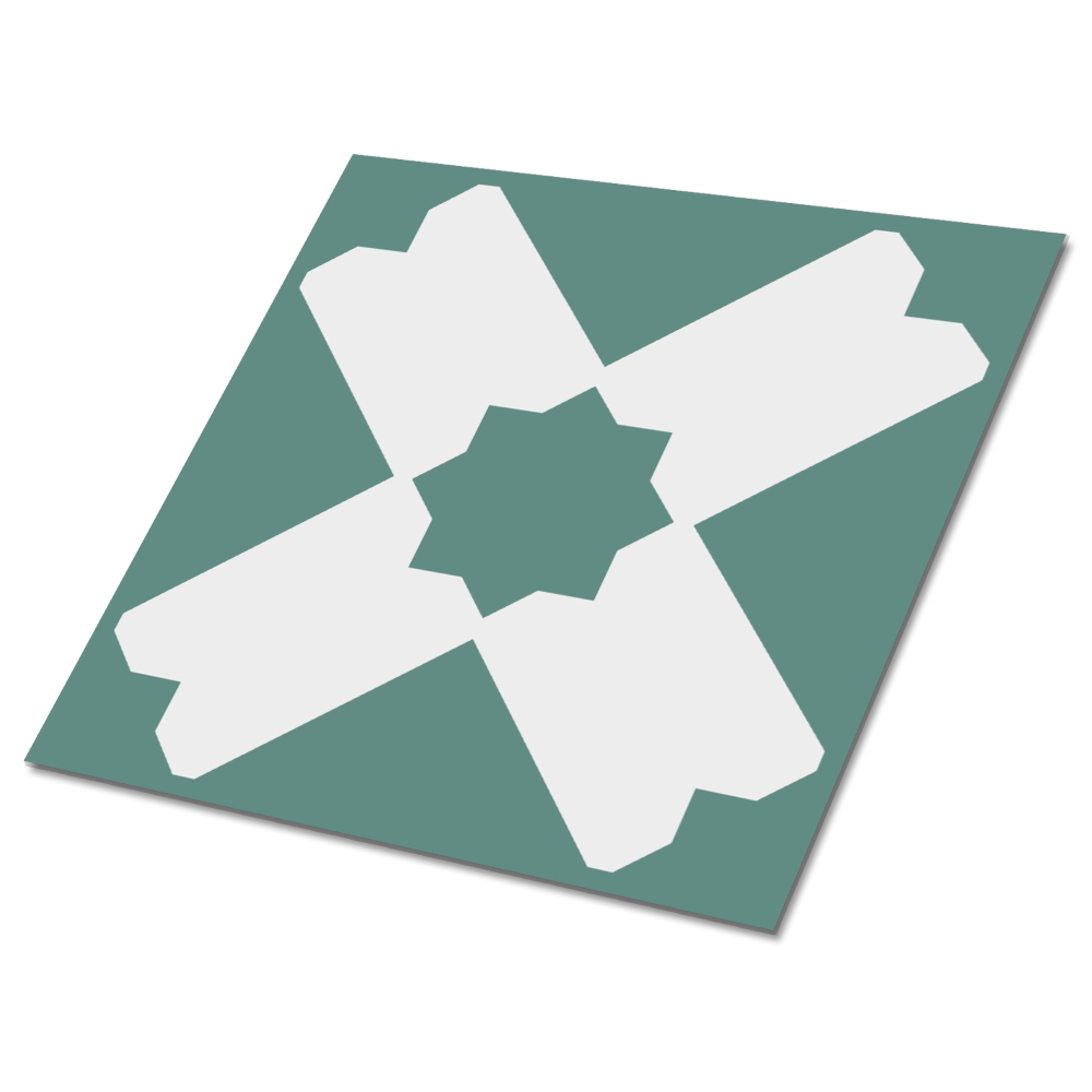 Plăci de vinil Model verde obișnuit