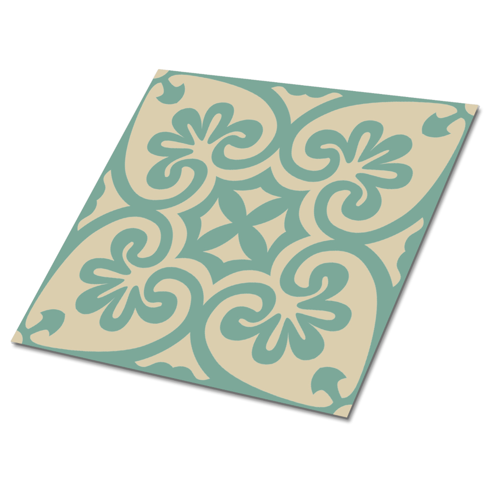 Plăci din pvc autoadezive Model verde arab