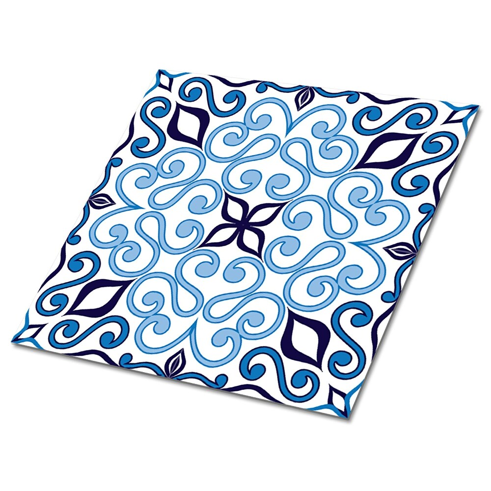 Plăci din vinil Model arab albastru