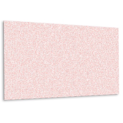 Panou de perete într-un model de mozaic ceramic