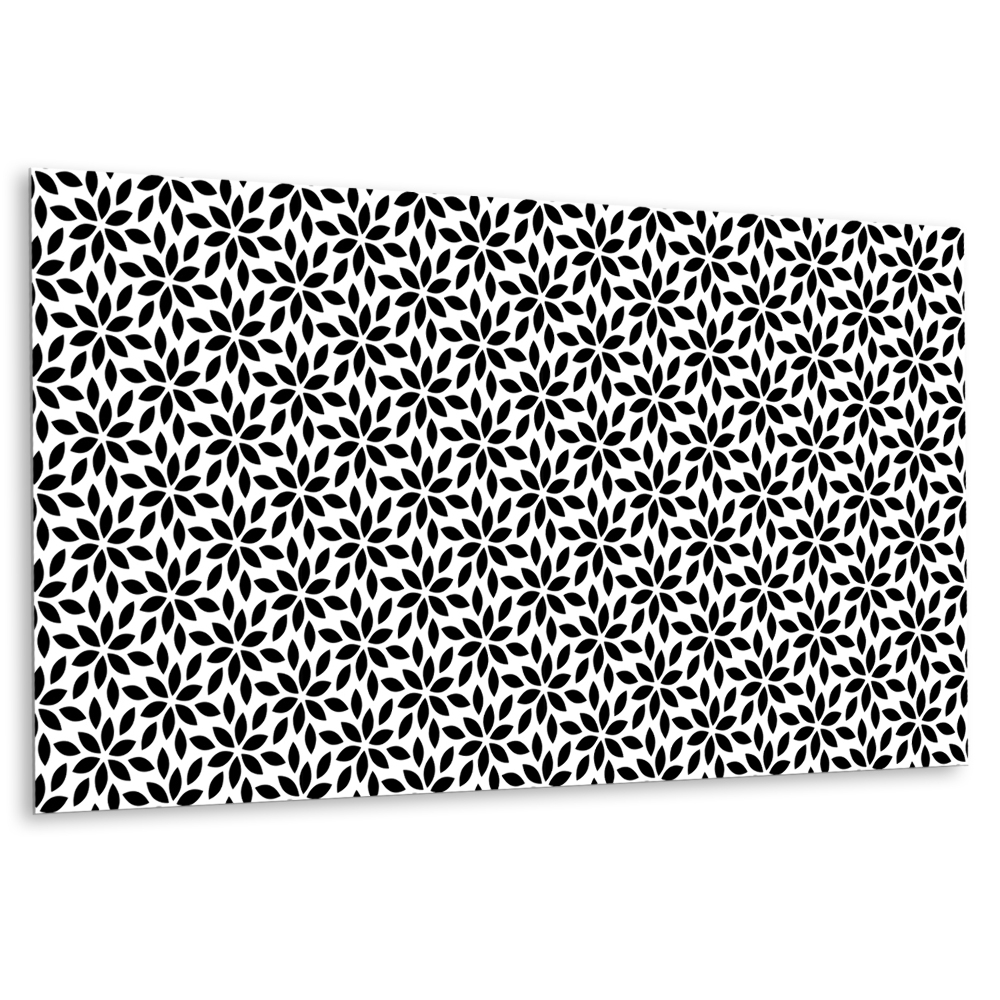 Panou decorativ Model de perete cu motiv de flori