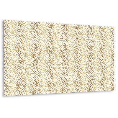 Panou decorativ perete Agățat de perete din foiță de aur