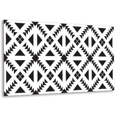Panou de perete Motive cu triunghiuri și pătrate