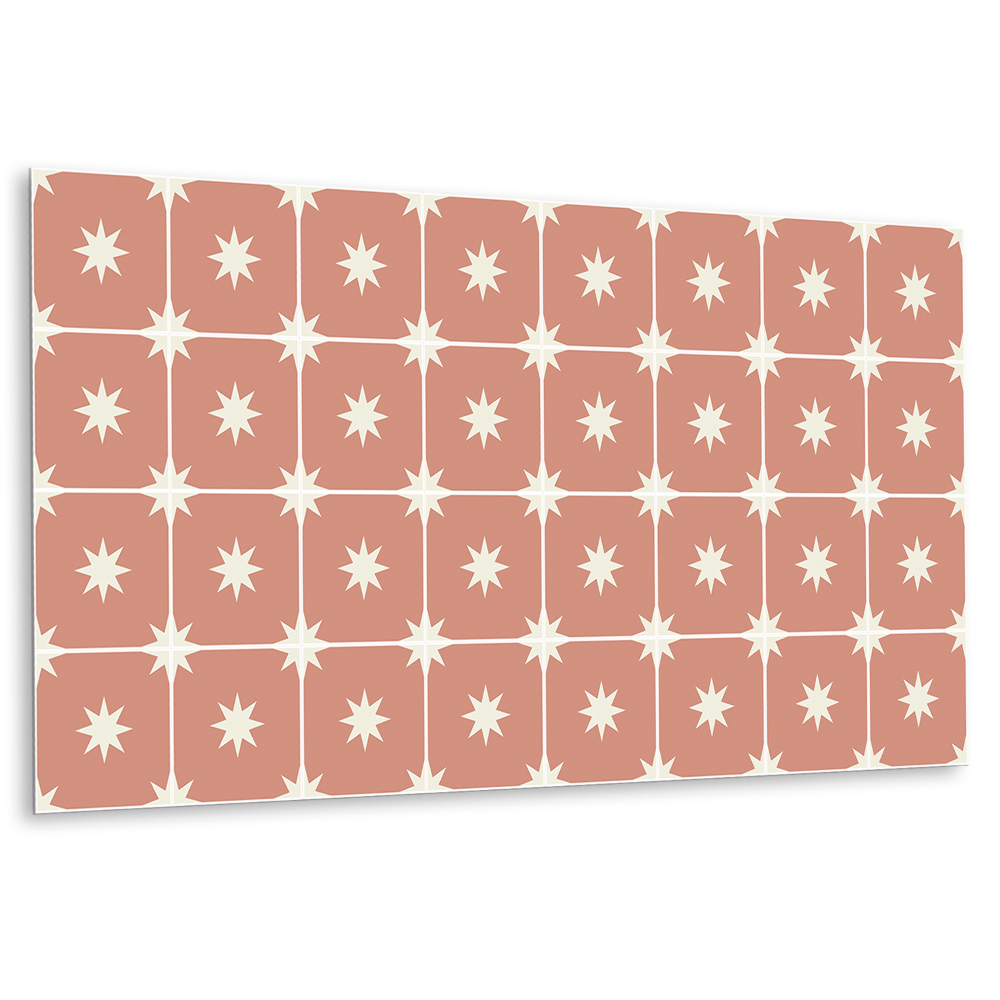 Panou decorativ bucatarie Pătrat cu motiv de stea