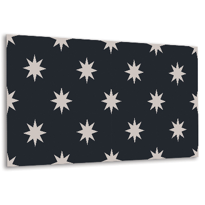 Panou de perete bucatarie Motiv stea și pătrat