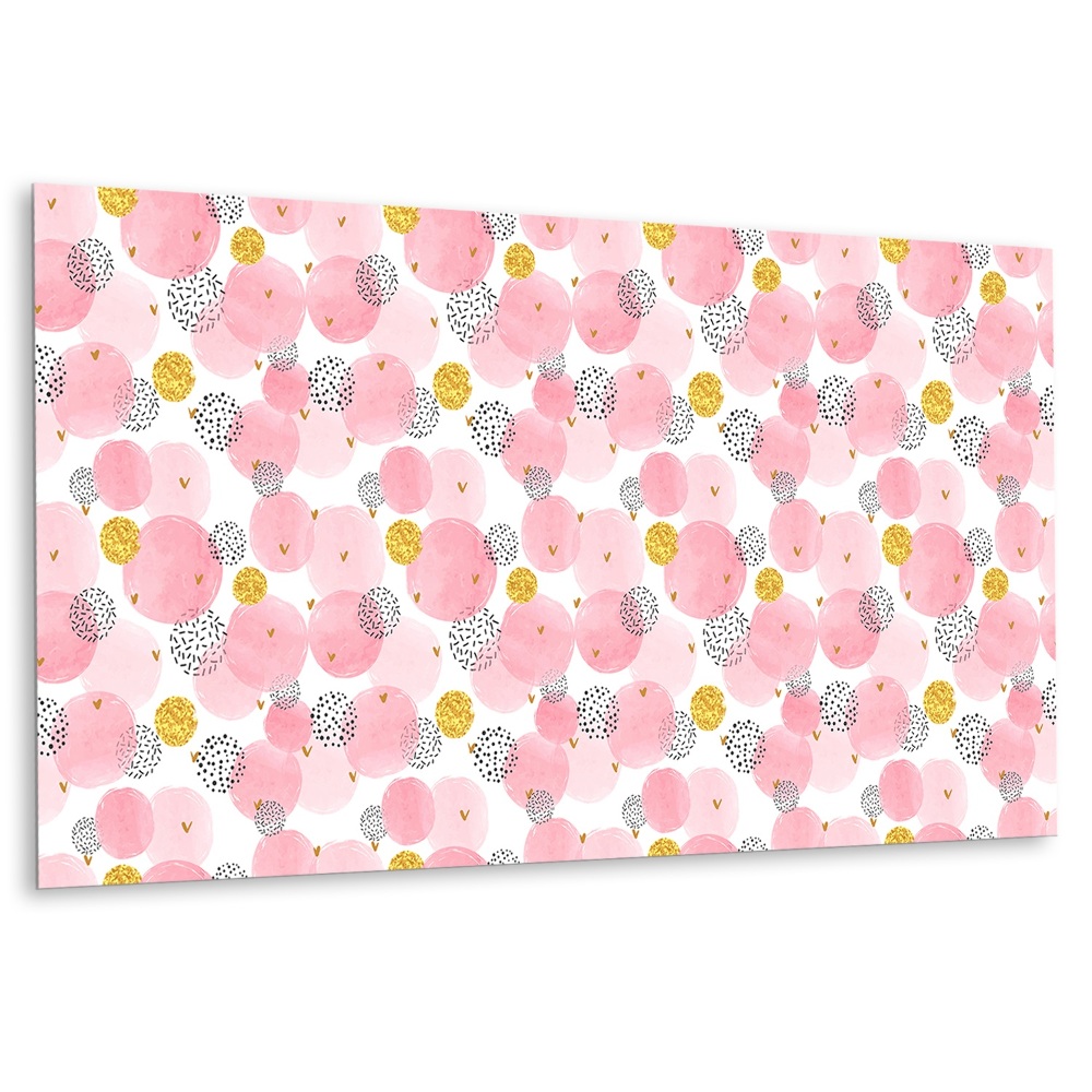 Panou de perete bucatarie în cercuri mici