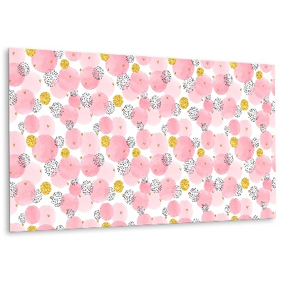 Panou de perete bucatarie în cercuri mici