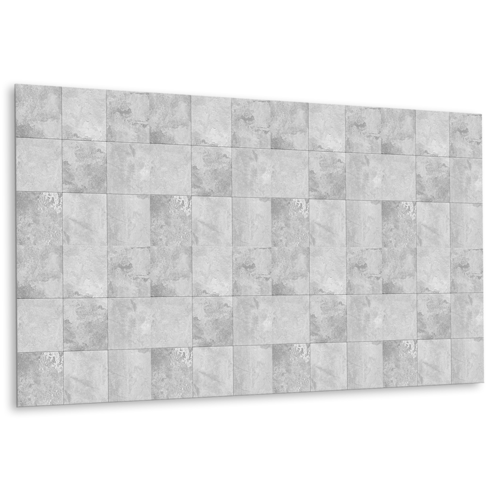 Panou decorativ bucatarie Patchwork de beton