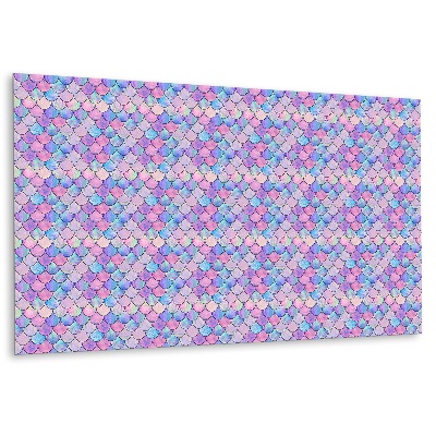 Panou de perete bucatarie Solzi de pește colorați