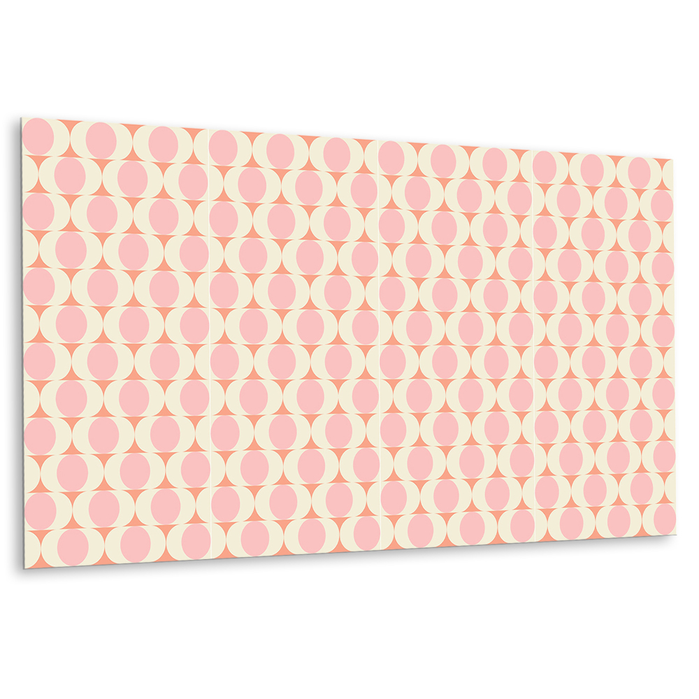 Panou de perete bucatarie cu un motiv vintage