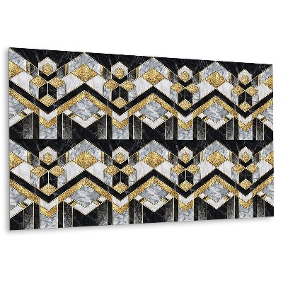 Panou de perete bucatarie Iluzie optică geometrică