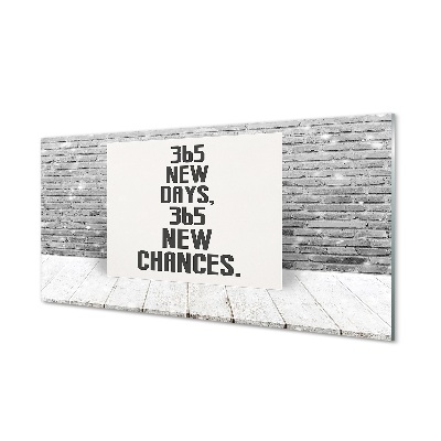 Tablou de sticlă 365 De Zile Noi