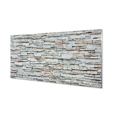 Tablou de sticlă Perete Din Cărămizi De Piatră