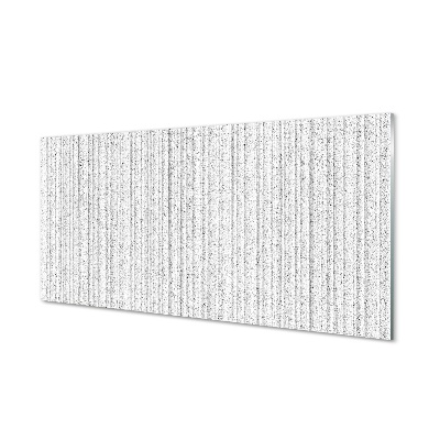 Tablou pe sticlă Dungi Mici Neregulate Gri