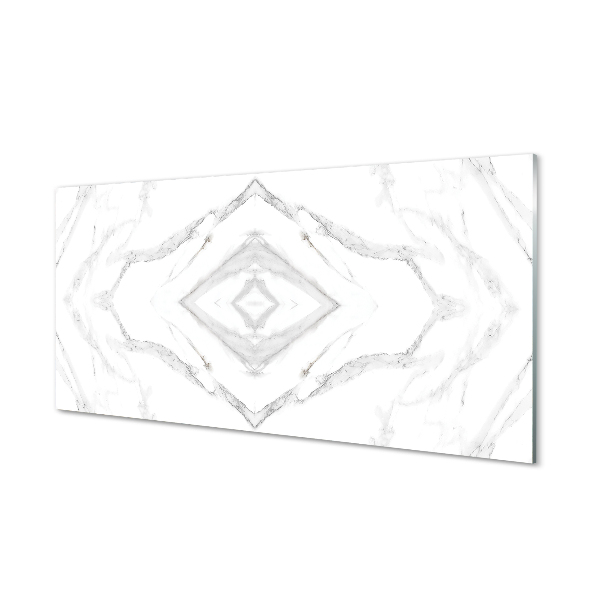 Tablou pe sticlă Model Geometric Din Piatră De Marmură