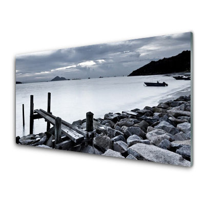 Transparenţă Apă Cu Pietre De Plajă