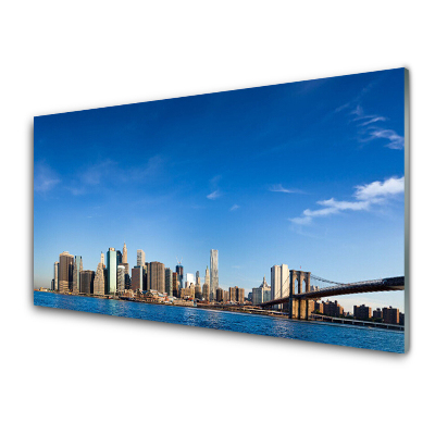 Transparenţă Panorama Podului Orașului