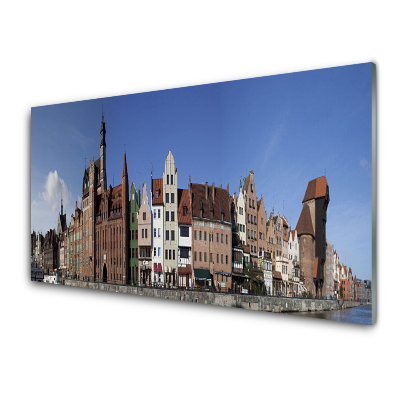 Transparenţă Case Pe Malul Apei