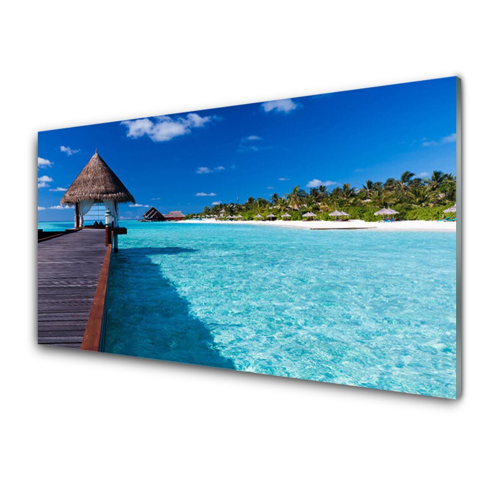 Transparenţă Pier Lângă Plajă, Apă Albastră