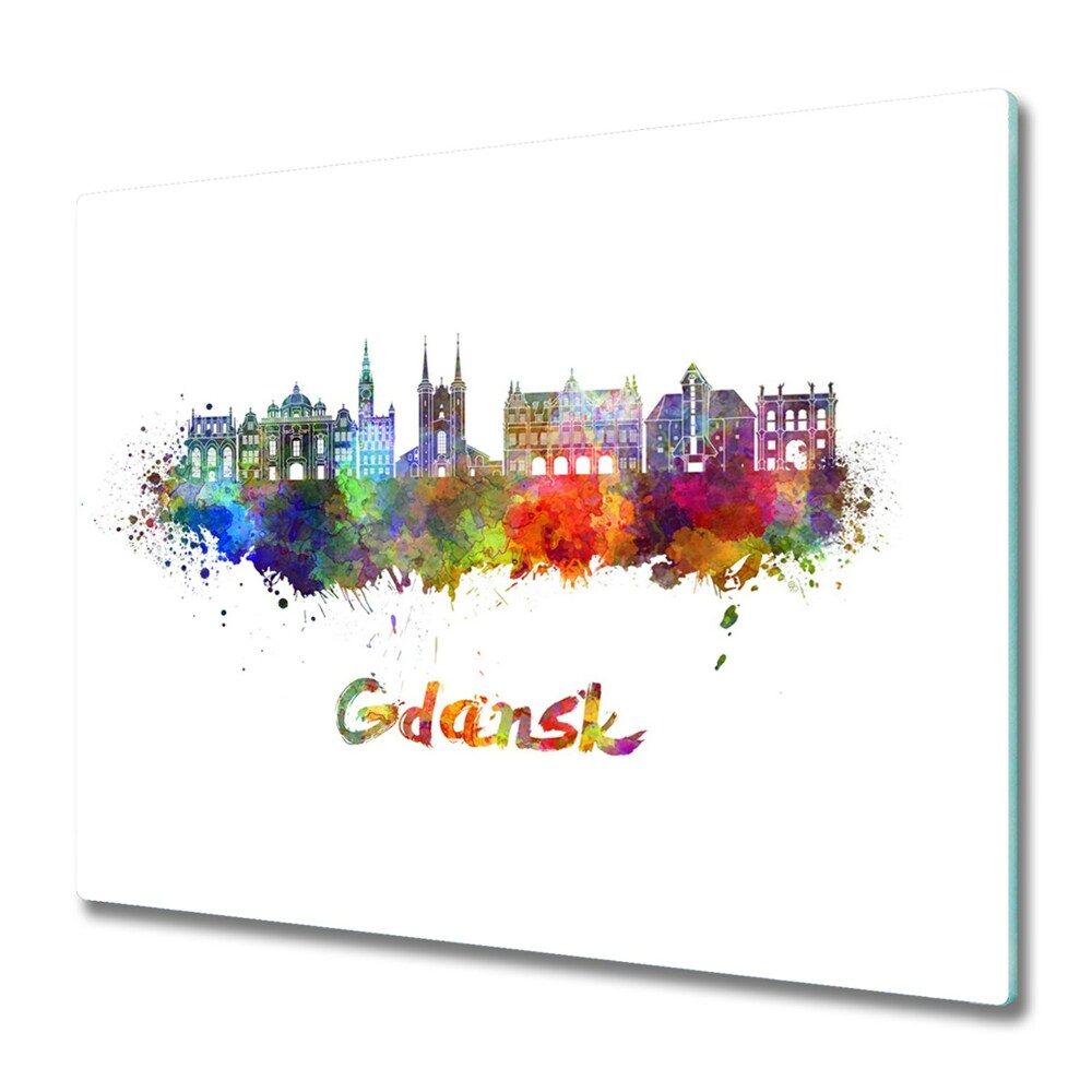 Tocător sticlă Curcubeu Gdansk