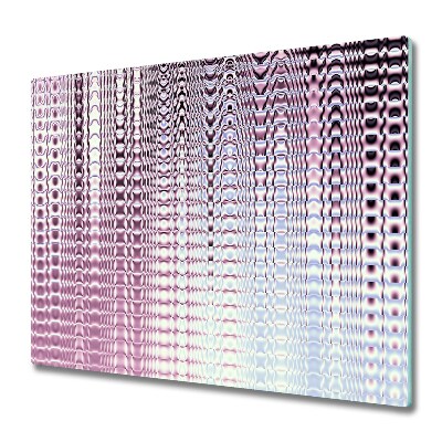 Tocător din sticlă Fractale violete