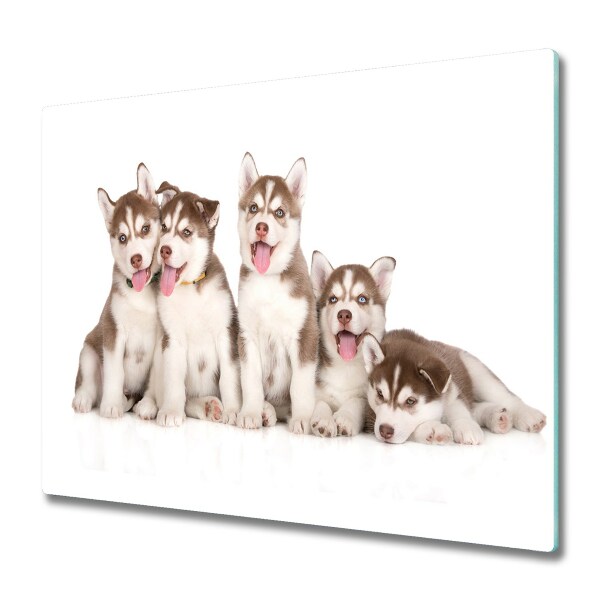 Tocător de bucătărie Căței Husky
