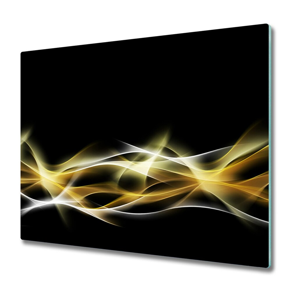 Tocător din sticlă raze abstracte de lumină