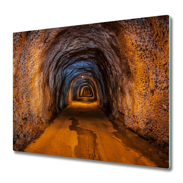 Tocător din sticlă Tunel subteran întunecat