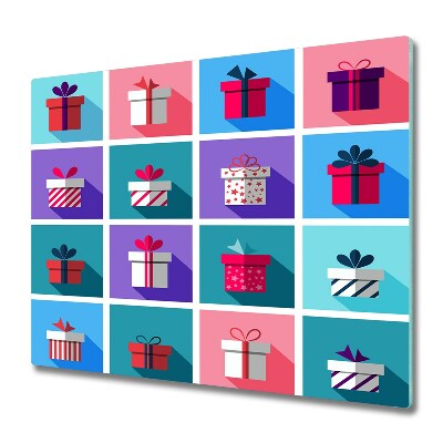 Tocător sticlă Cadouri colorate