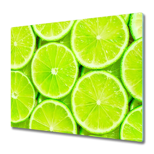 Tocător de bucătărie Fond de lămâie verde neon
