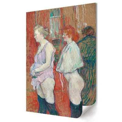 Tablou canvas cu grafică murală Momente intime