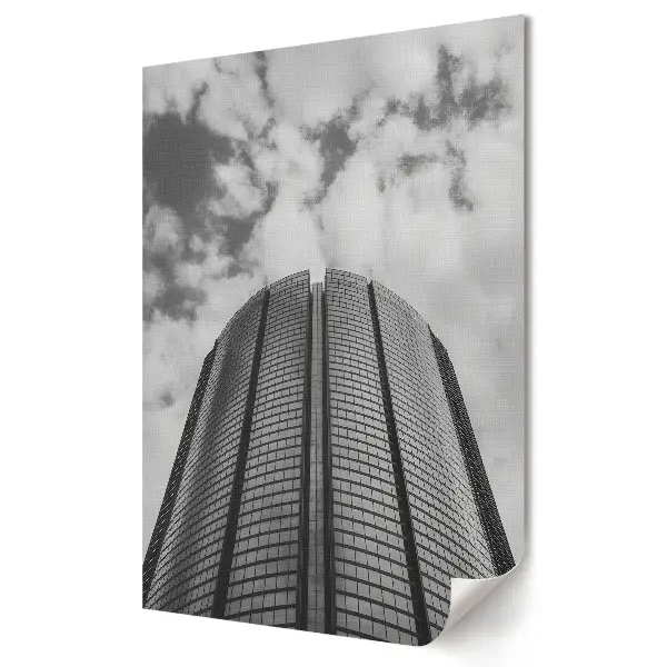 Poster de perete cu arhitectură modernă alb-negru
