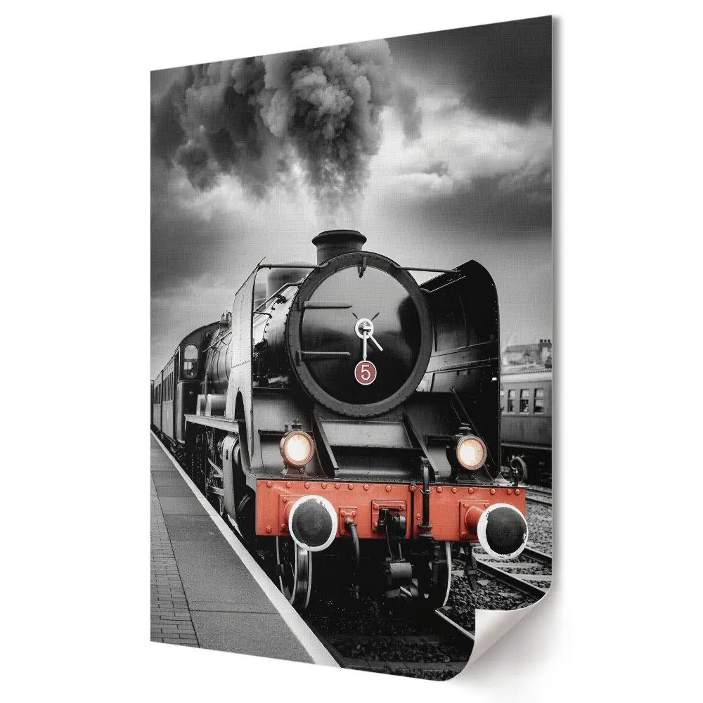 Poster decorativ Trenul clasic al timpului