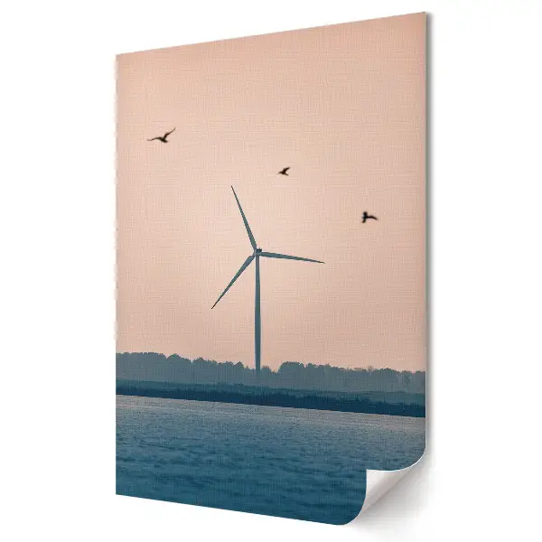 Poster de perete Pacea naturii și energia vântului
