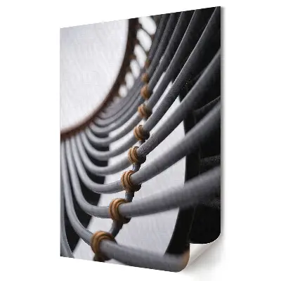 Tablou canvas cu grafică murală reprezentând frumusețea geometrică a arhitecturii contemporane