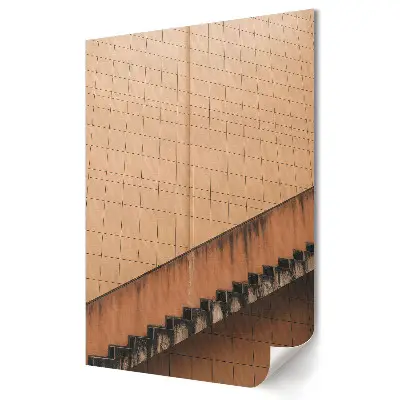 Tablou canvas cu design geometric de scări și pereți