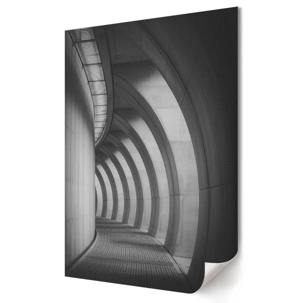 Poster de perete cu arhitectură contemporană și forme geometrice