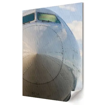 Tablou canvas cu prim-plan al unui avion în zbor