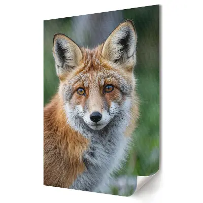 Tablou canvas cu vulpe sălbatică în natură