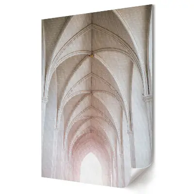 Poster decorativ Eleganța arhitecturii cu arcade albe