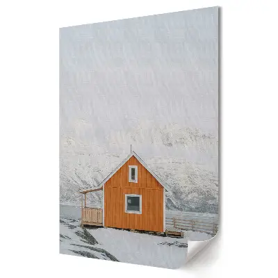 Tablou canvas Pace de iarnă lângă apă