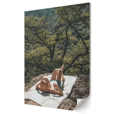 Poster de perete Relaxare în natură un moment de liniște