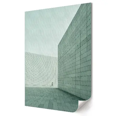 Poster de perete Singurătatea în spațiul geometric
