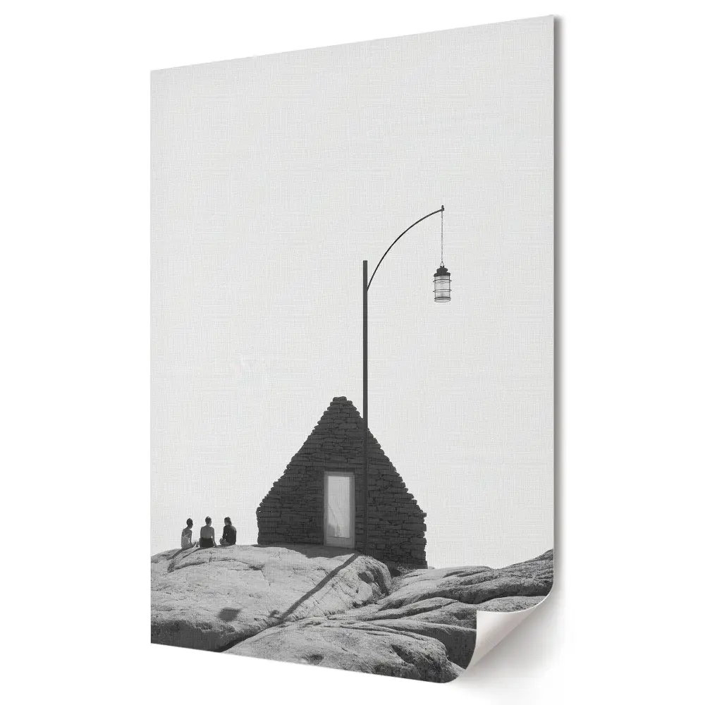Tablou canvas Pace pe țărmurile necunoscutului
