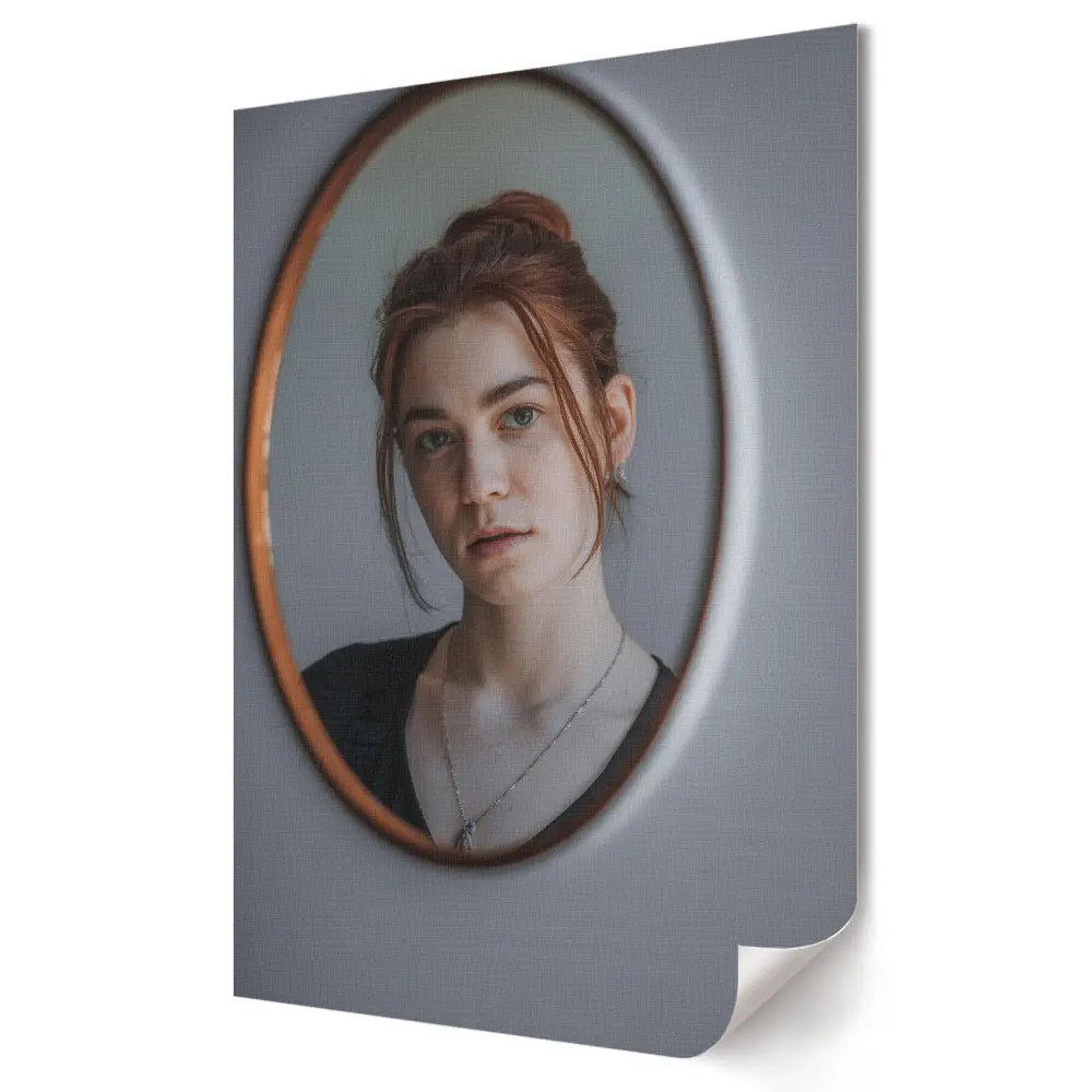 Poster de perete Reflexie în oglindă Captarea emoțiilor