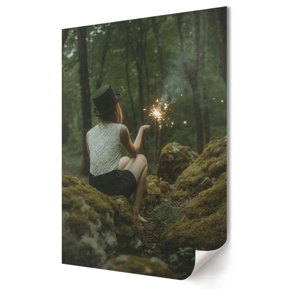 Poster de perete Magie în pădure: Farmecul naturii
